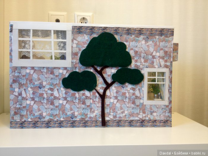 Наш новый домик из оконного откоса - вокруг + электрика (фото 4)