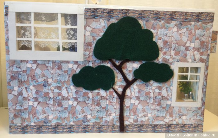 Наш новый домик из оконного откоса - вокруг + электрика (фото 3)