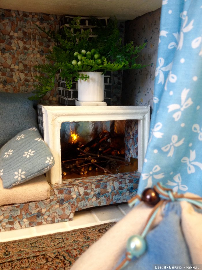 Наш новый домик из оконного откоса - вокруг + электрика