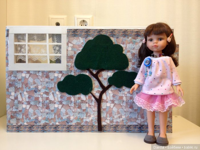 Наш новый домик из оконного откоса - вокруг + электрика (фото 5)