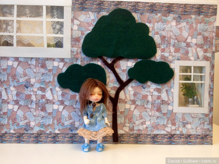 Наш новый домик из оконного откоса - вокруг + электрика (фото 6)