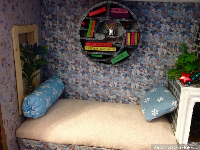 Наш новый домик из оконного откоса - вокруг + электрика (фото 9)