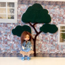 Наш новый домик из оконного откоса - вокруг + электрика