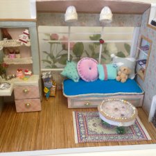 Наш новый домик, розарий для феи