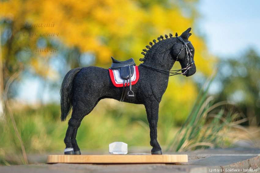 Тракененский конь по кличке БлэкБой был выполнен на заказ (фото 4)