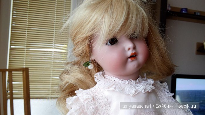 Моя первая антикварная куколка ЭЛИЗА K&R S&H (фото 4)