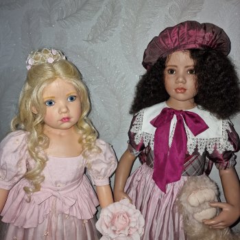 Мои прекрасные Кандида Candida Hildegard Gunzel Artistproof и Спящая Красавица Sleeping Beauty