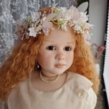 Фарфоровая жемчужина Fee Ruth Treffeisen (68 см). Студийный оригинал.