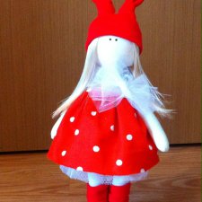 Интерьерные текстильные куклы ручной работы