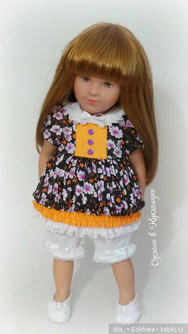 Куколка от Kathe Kruse Marie Kruse Stilista
