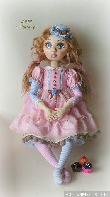 Текстильная шарнирная кукла Анфиса | Бэйбики Текстильная шарнирная кукла Анфиса (фото 8)