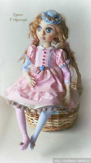 Текстильная шарнирная кукла Анфиса | Бэйбики Текстильная шарнирная кукла Анфиса (фото 2)