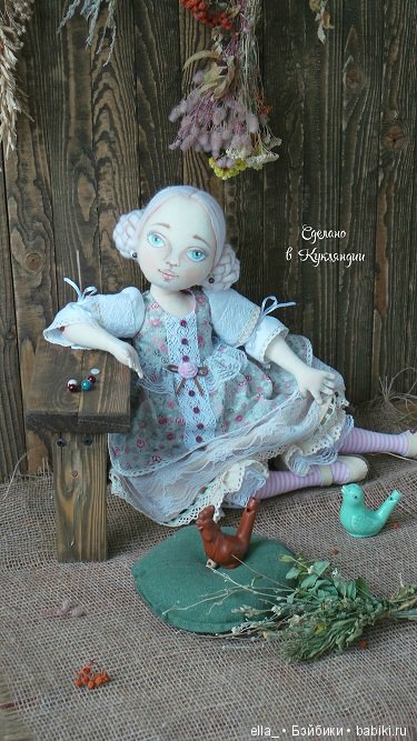 Текстильная куколка Мила | Бэйбики Текстильная куколка Мила — Авторские текстильные куклы: Вальдорфские