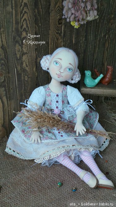 Текстильная куколка Мила | Бэйбики Текстильная куколка Мила — Авторские текстильные куклы: Вальдорфские