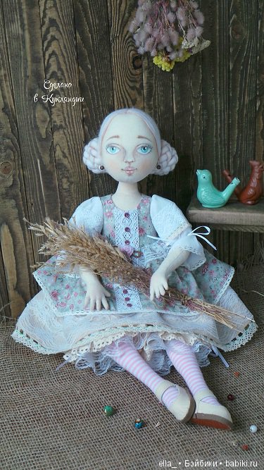 Текстильная куколка Мила | Бэйбики Текстильная куколка Мила — Авторские текстильные куклы: Вальдорфские