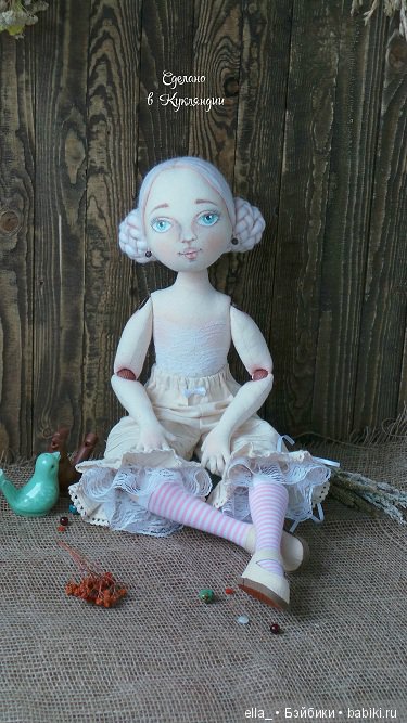 Текстильная куколка Мила | Бэйбики Текстильная куколка Мила — Авторские текстильные куклы: Вальдорфские (фото 8)