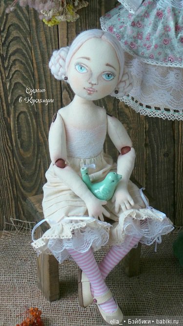 Текстильная куколка Мила | Бэйбики Текстильная куколка Мила — Авторские текстильные куклы: Вальдорфские (фото 5)