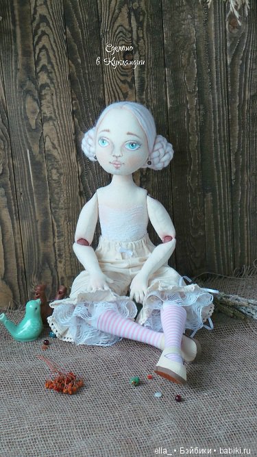 Текстильная куколка Мила | Бэйбики Текстильная куколка Мила — Авторские текстильные куклы: Вальдорфские (фото 7)