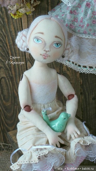 Текстильная куколка Мила | Бэйбики Текстильная куколка Мила — Авторские текстильные куклы: Вальдорфские (фото 4)