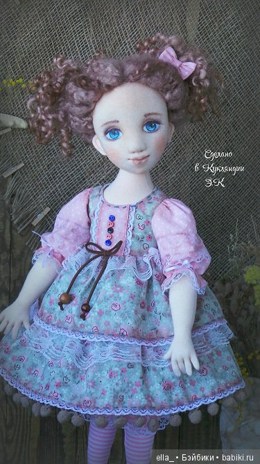 Василиса | Бэйбики Василиса — Авторские текстильные куклы: Вальдорфские (фото 7)