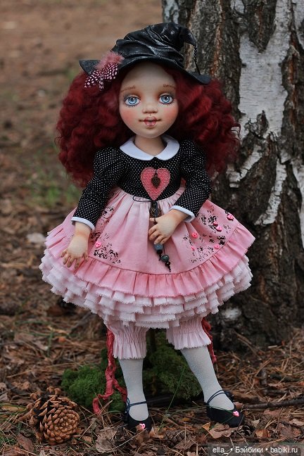 Элла Кузнецова — Текстильные интерьерные куклы с вол