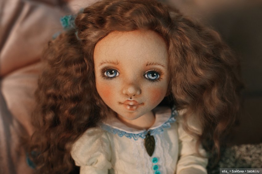 Элла Кузнецова — Текстильные интерьерные куклы с вол (фото 2)