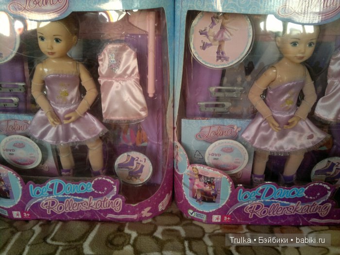 Джолина -фигуристка.Рост куколки-34см.