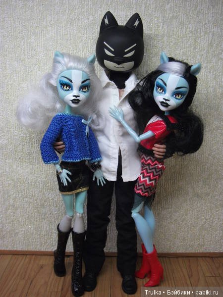 Шесть кошек и одна собачка