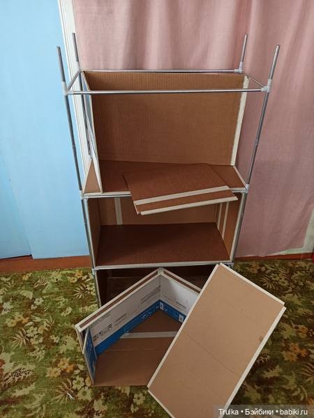 Полочка превращается — Мебель для кукол и домиков: фото (фото 4)