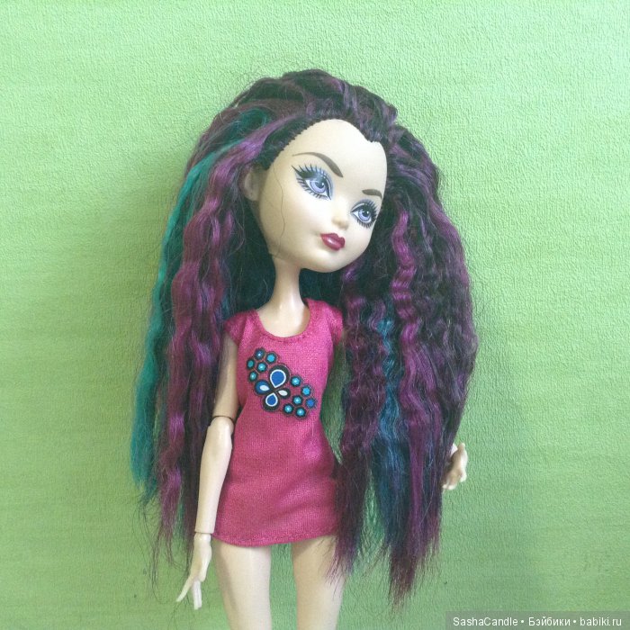 Как безопасно завить волосы кукле (фото 5)