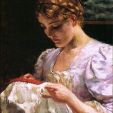 Другие наши увлечения:вышивка картин.