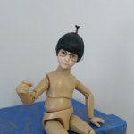 Шарнирная куколка на теле Mr. Z