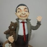 Авторская кукла Мистер Бин