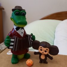 Гена и Чебурашка