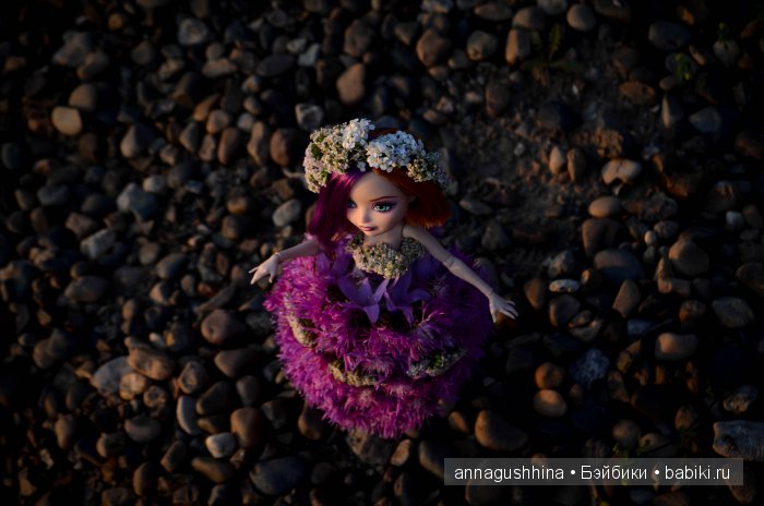 Платье из цветов — Куклы Monster High и Ever After High: G1 (фото 3)