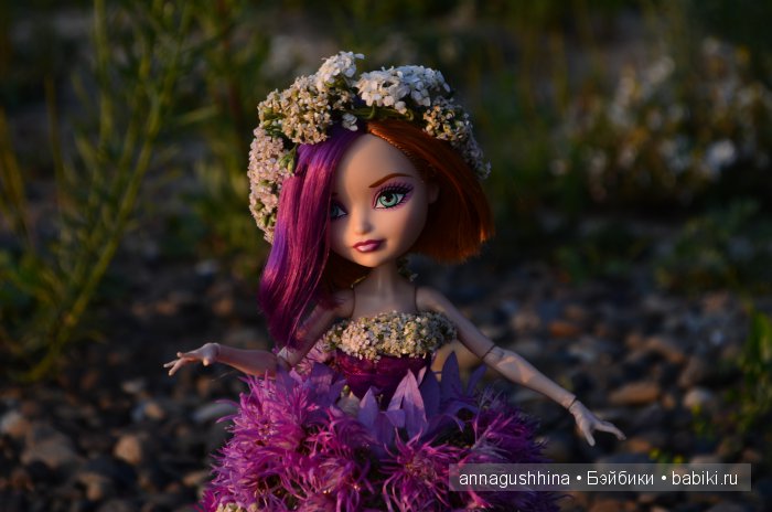 Платье из цветов — Куклы Monster High и Ever After High: G1