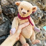 Мишка тедди ручная работа
