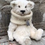 Мишка тедди ручная работа авторский коллекционный