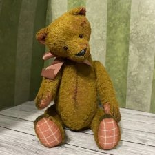 Мишка тедди ручная работа авторский коллекционный