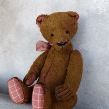 Мишка тедди ручная работа