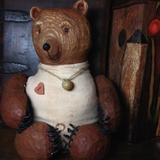 Игрушка из дерева своими руками - Медведь, куку
