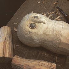 Опилки часть II Игрушка из дерева