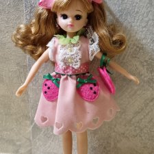 Кукла Takara Tomy Rika-chan Такара Молочная клубника