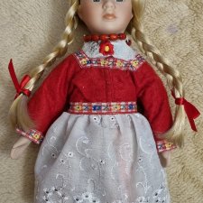 Фарфоровая кукла  NJSF