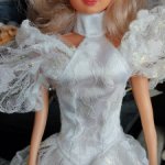 Кукла Sandy винтаж в свадебном платье