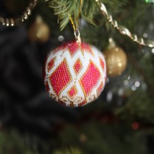 Шарик на ёлку  (новогодний)