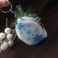 Мини пухлик снежинка