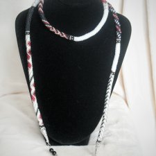 Лариат  из бисера