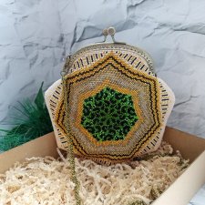 Сумочка с бисером Леопард Сумочка с бисером Леопард