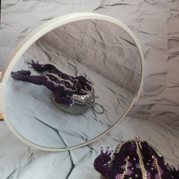 Фиолетовая пудра